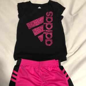 Adidas 2 piece toddler set